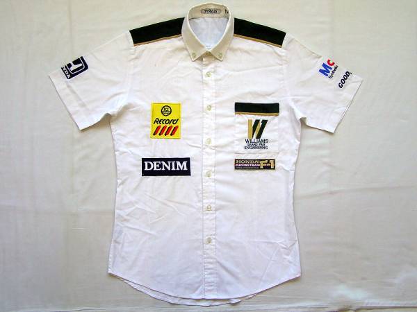 世界的に有名な 支給品ピットシャツ FW09 ウィリアムズ・ホンダ