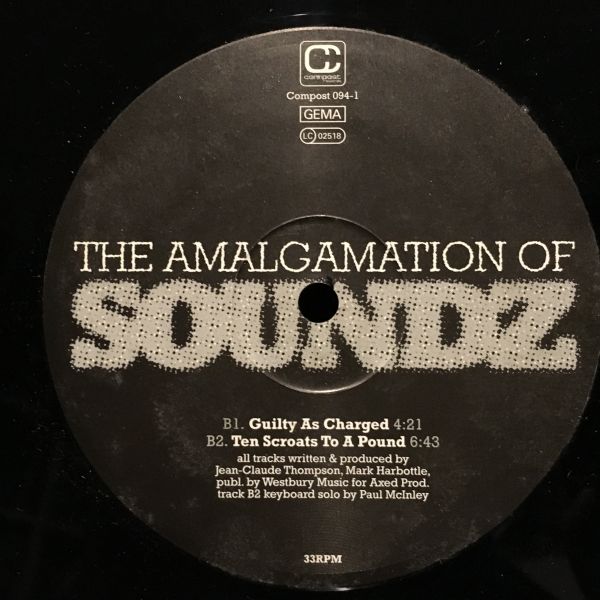 The Amalgamation Of Soundz / Alone_画像2