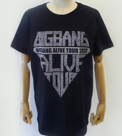 ★BIGBANG ALIVE TOUR 2012 公式 グッズ Tシャツ 黒/M★_画像1