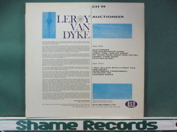 Leroy Van Dyke - Auctioneer // 5点で送料無料 LP_画像2