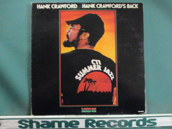 Hank Crawford ： Hank Crawford's Back // 5点で送料無料 LP_画像1