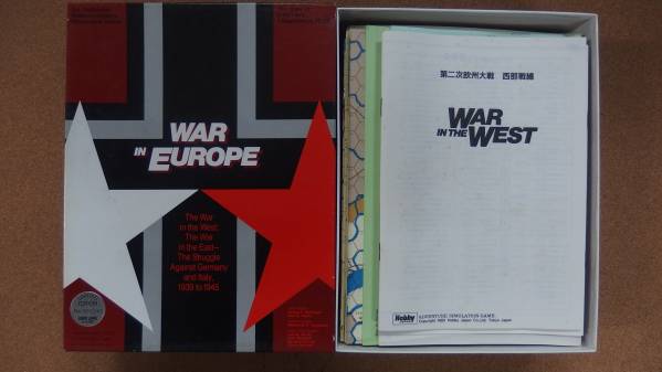 再値下げ　spi/hj ライセンス 新品 未使用 WAR IN EUROPA(第二次欧州大戦)_画像1