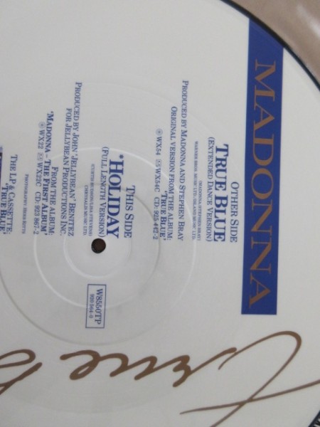 Z)ピクチャー盤/Madonna（マドンナ）/限定 True Blue_画像2