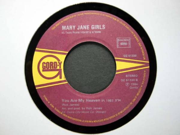 □試聴□Mary Jane Girls - Jealousy/You Are My Heaven//45□_画像2
