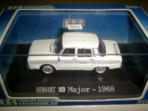 UH 1/43 RENAULT ルノー10 Major 1968 (ホワイト)