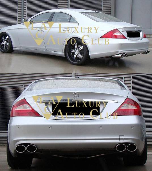 05UPベンツ CLS W219用 スポーツマフラー エアロ CLS500 550 AMG リアマフラ－ ステンレス エアロ 高品質(zhì) 専用設(shè)計 MEC W211