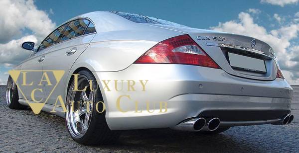 05UPベンツ CLS W219用 スポーツマフラー エアロ CLS500 550 AMG リアマフラ－ ステンレス エアロ 高品質(zhì) 専用設(shè)計 MEC W211