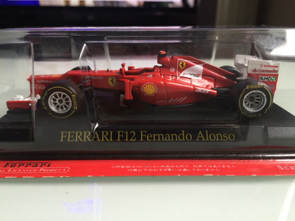 フェラーリF1コレクション F12 アロンソ アシェット 未開封品 デアゴスティーニ F1マシンコレクション