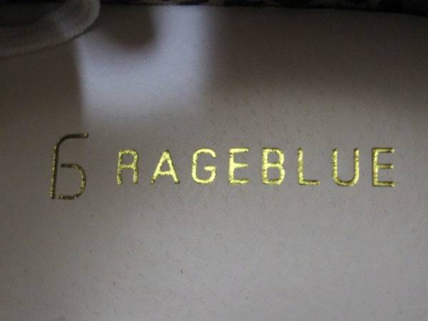 □RAGEBLUE/レイジブルー デザイン スニーカー/メンズ・L☆新品_画像3