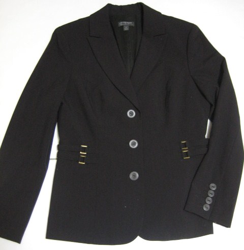 f■ 個性的なジャケット クラシックアンティエclassiques 6 ジャケット スーツ 黒_画像1