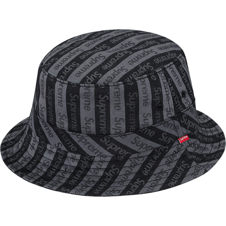 希少★新品本物【黒★M/Lサイズ】★Jacquard Logo Crusher ジャッカード ロゴ クラッシャー 正規店購入 レアモデル Supreme 2014AW