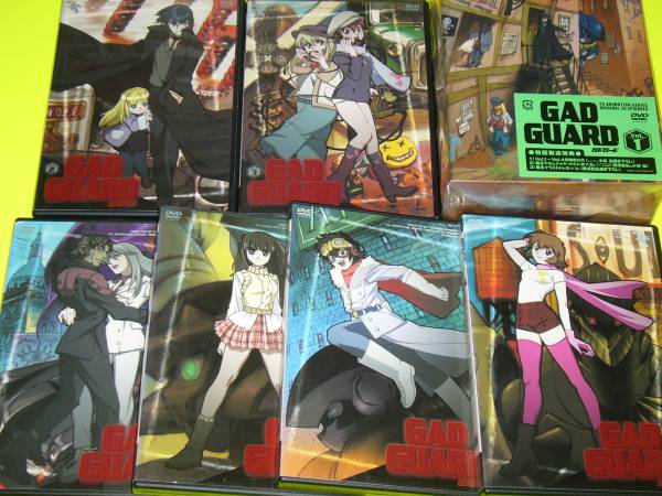 DVD　ガドガード GADGUARD　Vol.1 初回版　2～7　7巻セット_画像1