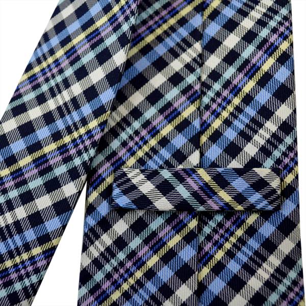 BENETTON Benetton necktie [ check ] new goods!