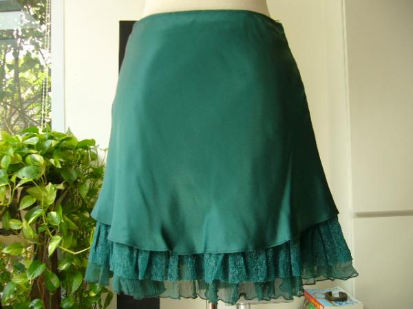 BLUGIRLbru girl. complete sale silk skirt * as good as new 