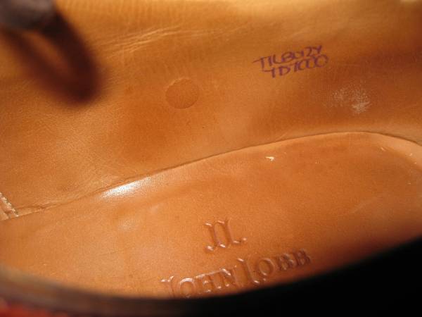 『正規・美品ジョンロブの靴(プレステージ、純正ツリー付属)』_画像3