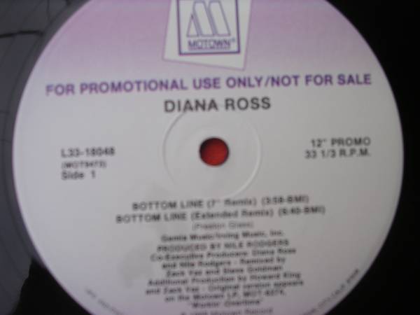 12/DIANA ROSS/BOTTOM LINE_画像2