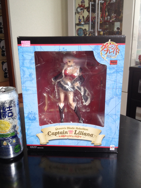 E.M CORE Queen's Blade libeli on Captain *li задний na