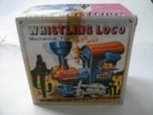 MechanicaI Toy WHISTLING LOCO WOO WOO_箱の、表面より