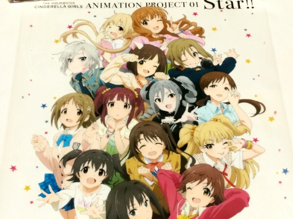  The Idol Master Star! clear poster THE IDOLM@STER goods 