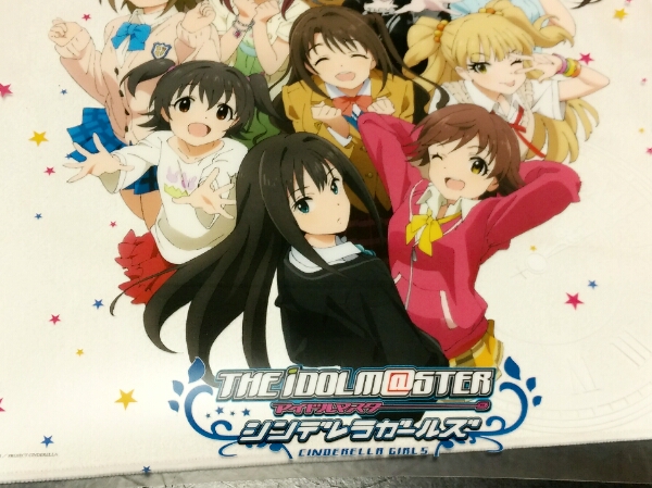  The Idol Master Star! clear poster THE IDOLM@STER goods 