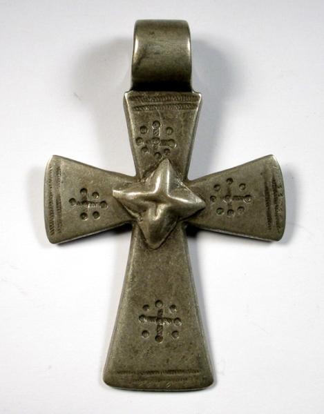100年以上前 エチオピア シルバー ペンダンド 十字架 クロス ティグレ州 本物
