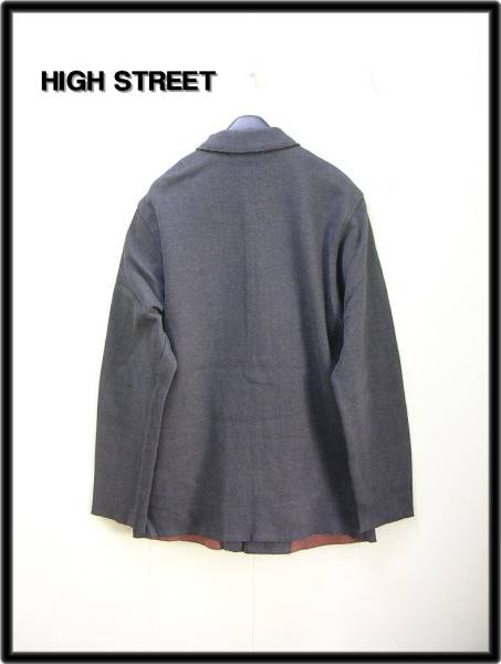 【HIGH STREET ハイストリート ニットシャツジャケット】