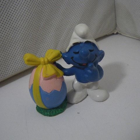 ビンテージ スマーフ PVC フィギュア SMURF c414