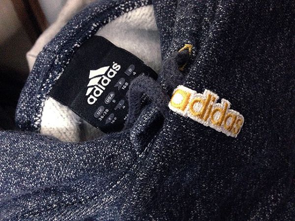 ◆adidas アディダス パーカー◆ネイビー◆