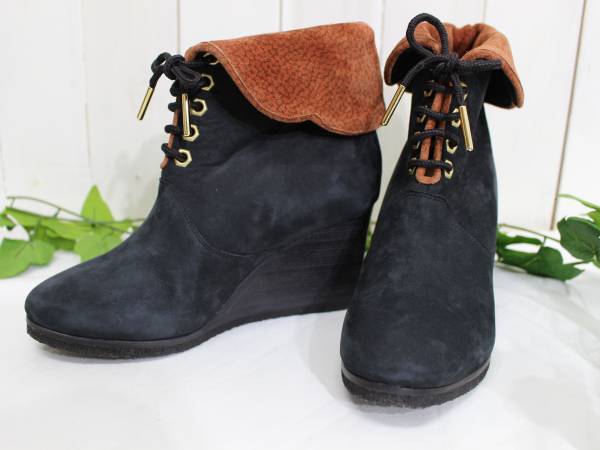  новый товар * Chloe Chloe* гонки выше короткие сапоги 35 22cm обычная цена 9.7 десять тысяч иен 