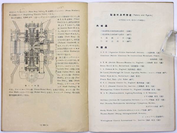 Engineer`s Library пар турбина . для инженерия курс Showa 3 год 