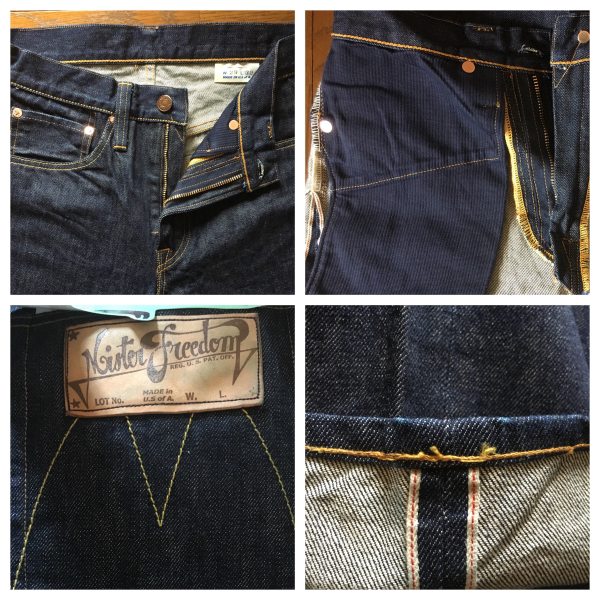 新品ミスターフリーダム SC41474 LOT.74 W29 12.5oz CONE DENIM