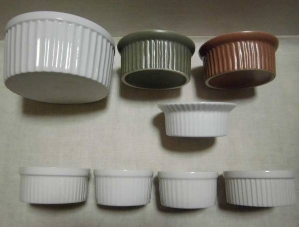 ★スフレ ココット 耐熱 陶器 型 大きさ カラー 色々 5種8個★_画像3