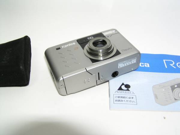  Konica APS camera rebio manual, case attaching 