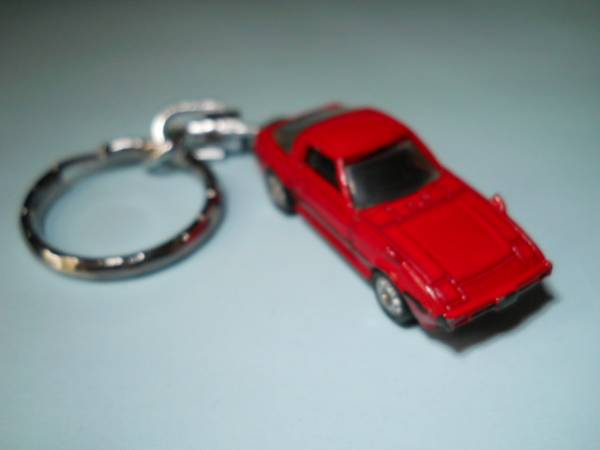  key holder Mazda RX-7 red SA22 rotary die-cast mascot accessory 