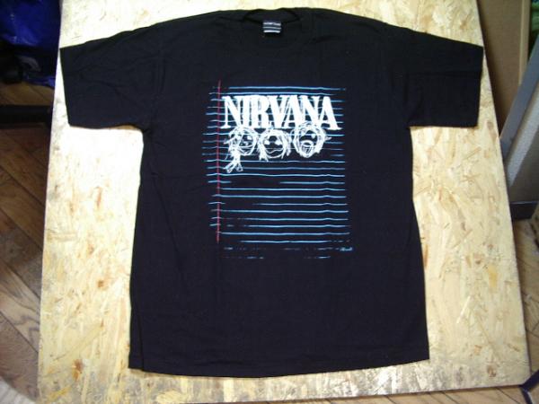 新品?。豫伐悭腘IRVANA(ニルヴァーナ)Ｌグランジロック349