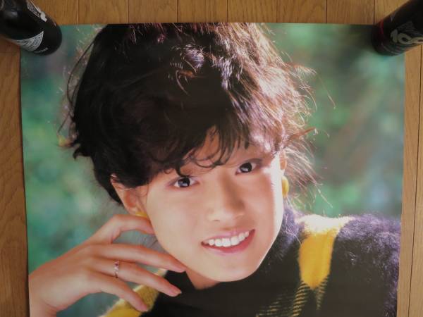 『3年保証』 貴重☆中森明菜 メモワール 予約特典 ポスター 1983年 A1 非売品 な行