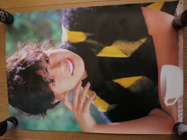 貴重☆中森明菜 メモワール 予約特典 ポスター 1983年 A1 非売品