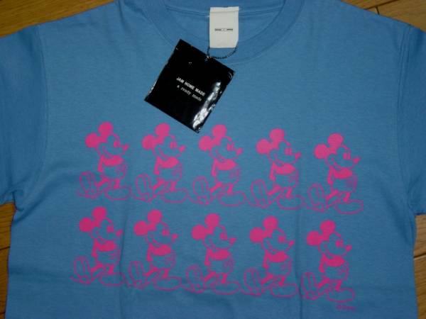 JAM HOME MADE ミッキーTシャツ M 青 ジャムホームメイド