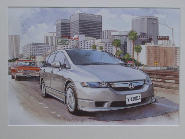  картина # Honda Odyssey 2007#Honda ODYSSEY#