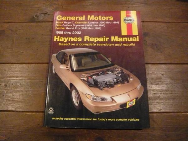 HAYNES general motors repair manual 1988-2002