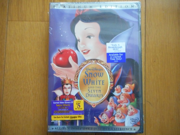 Snow White and the Seven Dwarfs(Disney Platinum Edition) 白雪姫と7人の小人輸入盤