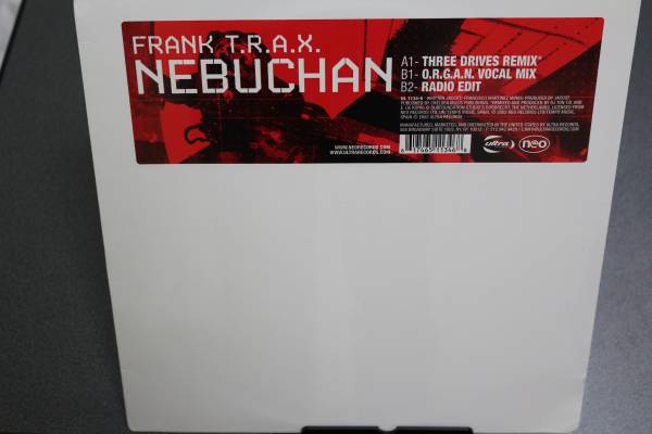 【新品・未開封】 NEBUCHAN Frank T.R.A.X.　LP盤_画像1