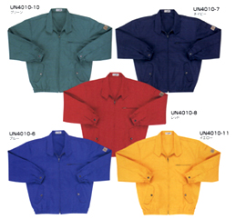 【激安店】ジャンパーＵＮ4010・定価８２９５円を！色；赤・グリーン２着で！新品未使用品_【注意】ブルー・イエローは、完売です。