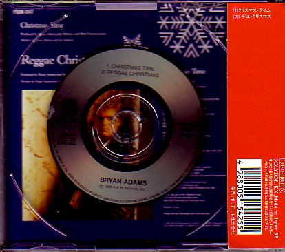 送料込即決　ブライアンアダムスCD「CHRISTMAS TIME/クリスマスタイム」BRYAN ADAMS日本盤PODM-1047帯付中古_画像2