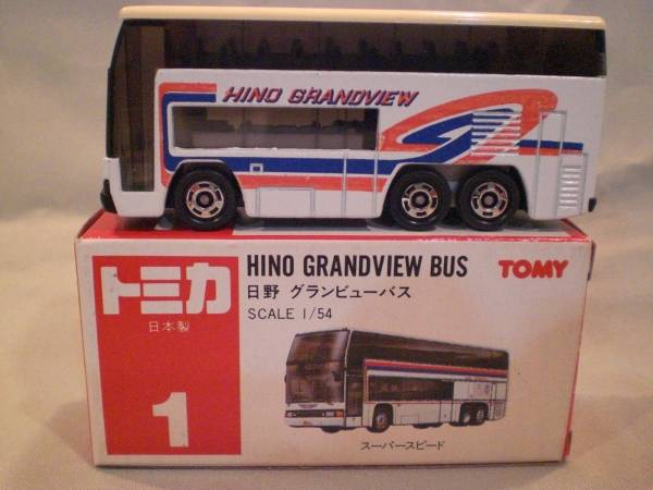 T68/トミー・日野・グランビューバス（日本製）_画像1