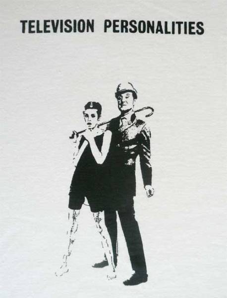 Television Personalities Tシャツ Lサイズ ギターポップ ネオアコ バンド オルタナ シルクスクリーンプリント_画像2