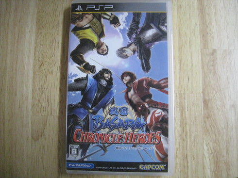 PSP 戦国BASARA バサラ　クロニクルヒーローズ　新品未開封_画像1