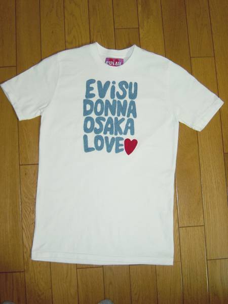 EVISU DONNA OSAKA LOVE 予約販売品 Tシャツ 白 セットアップ エヴィス