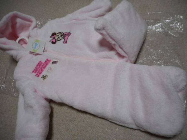  unused! baby minnie protection against cold blanket baby pink 