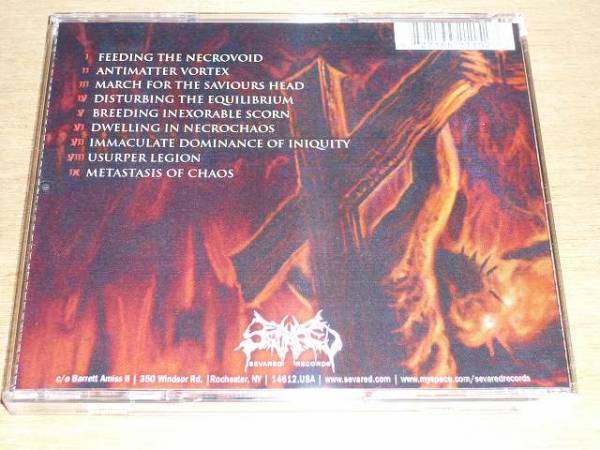 FORMLESS TERROR - Sovereign Chaos Authority brutal death_画像2